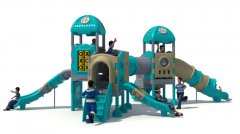  全塑料 HD-LSL015-儿童滑梯